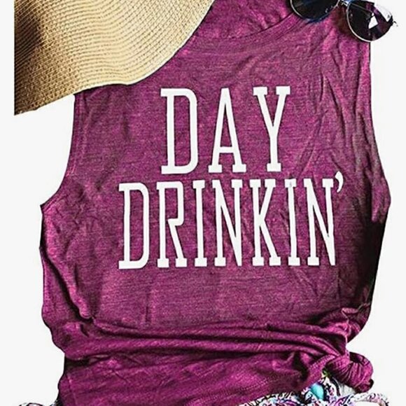 Tops - Women's "Day Drinkin" Top NWOT Size M